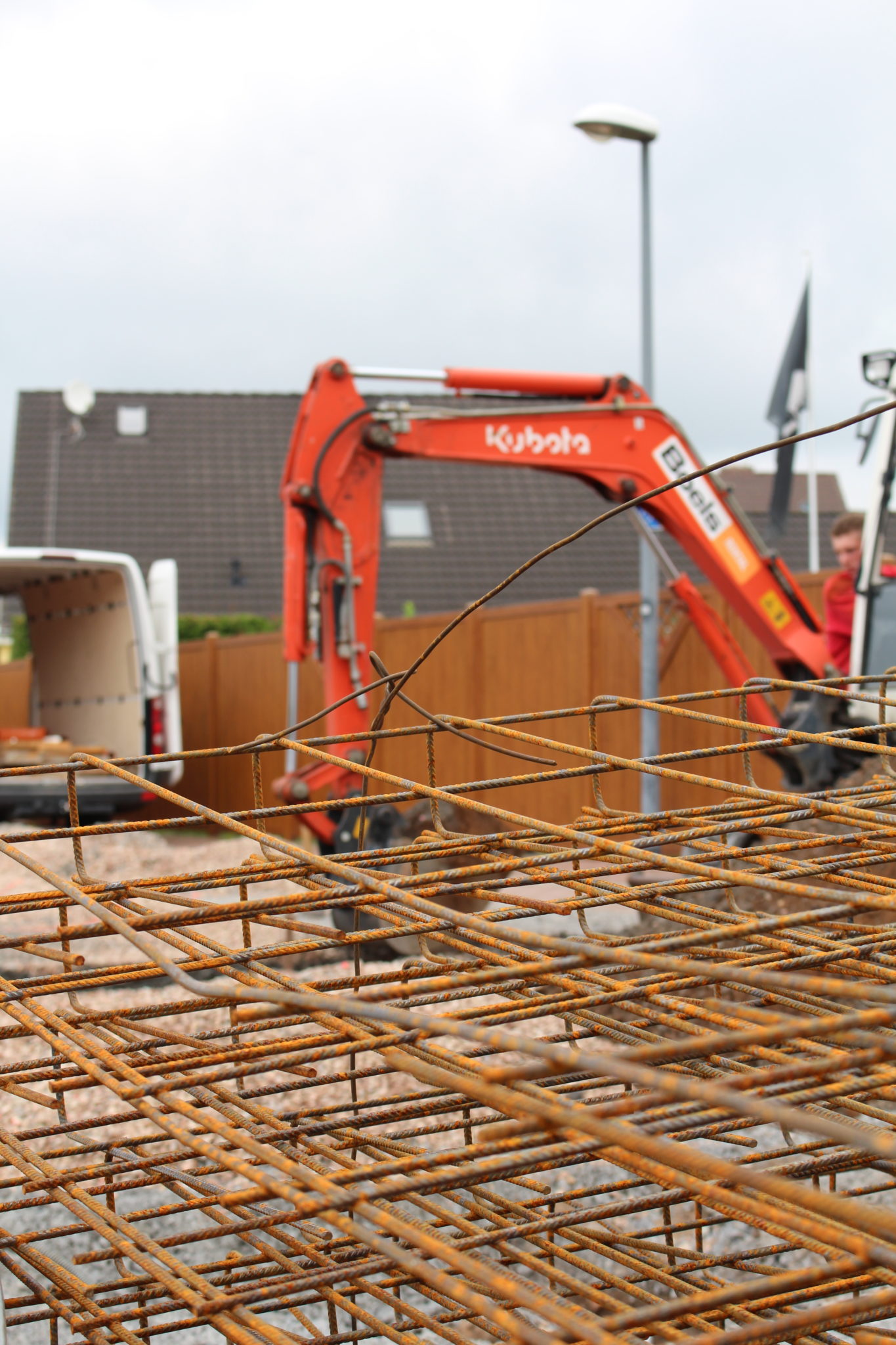 Erstellung der Bodenplatte - jetzt geht es los! - bauherrenleistung.de